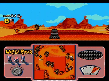 Wacky Races (USA) (Proto) screen shot game playing